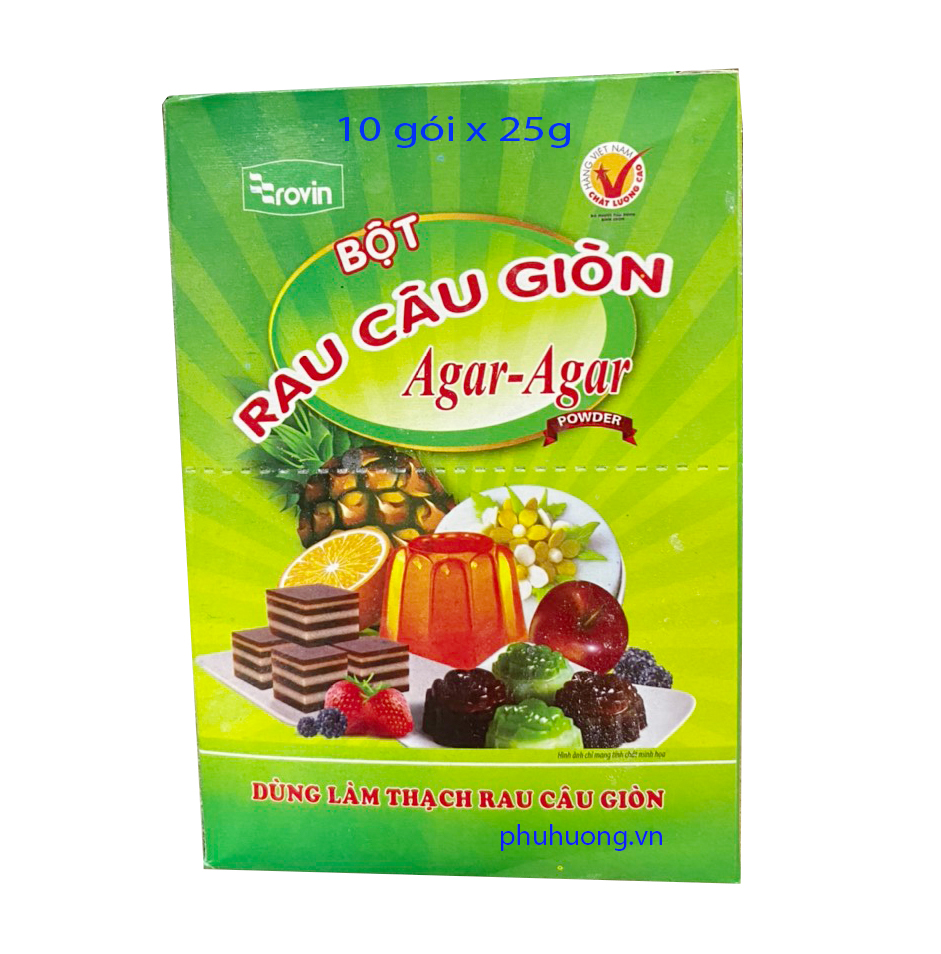 Rau câu giòn Agar - 250g