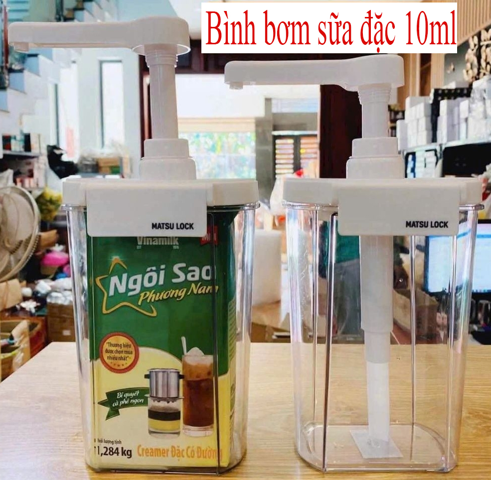 Bình bơm sữa đặc 10ml (Chữ nhật)