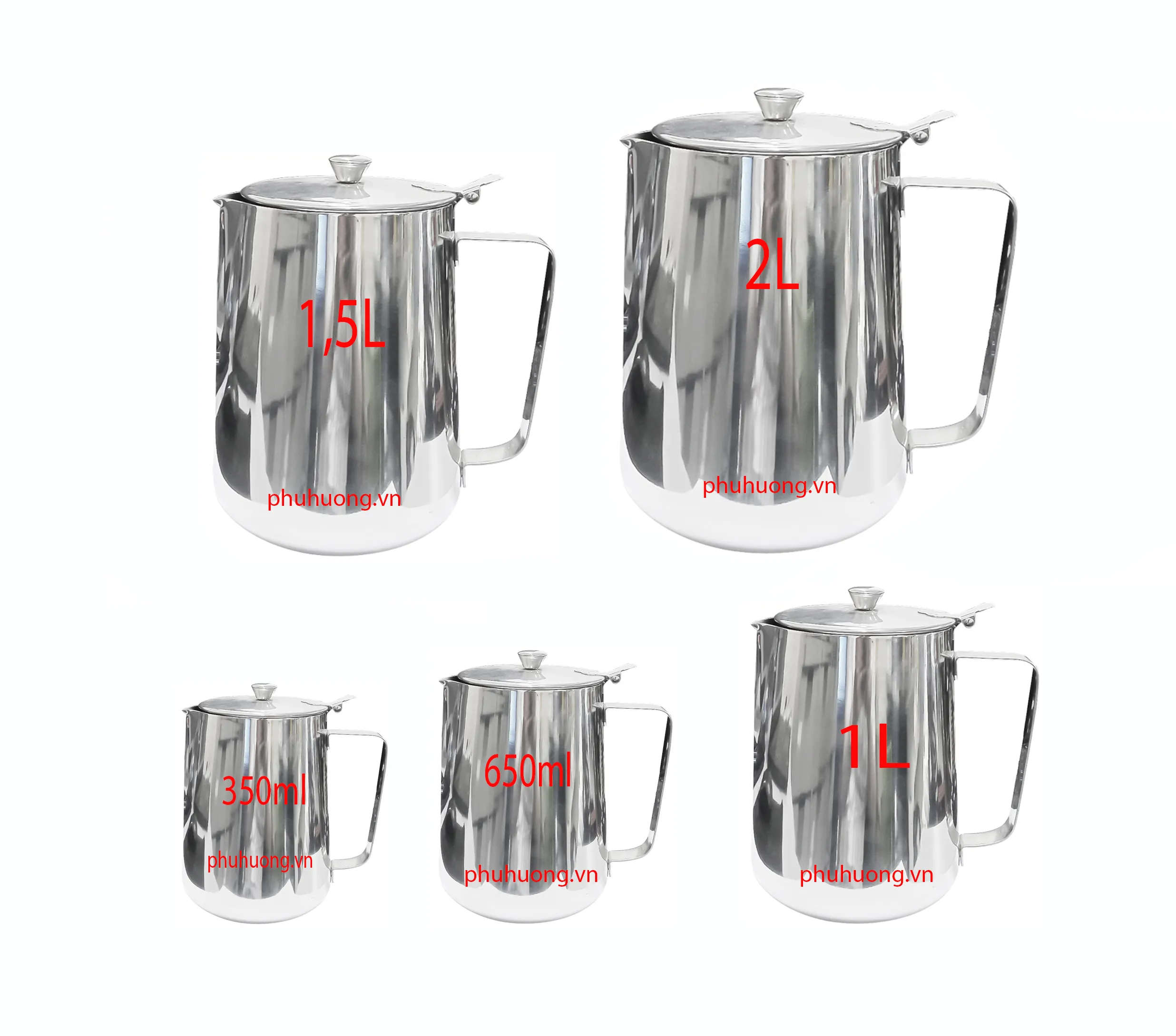 Ca inox có nắp 1500ml