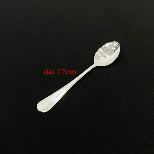 Muỗng cafe đen ngắn DC1513 (muỗng inox 12cm)