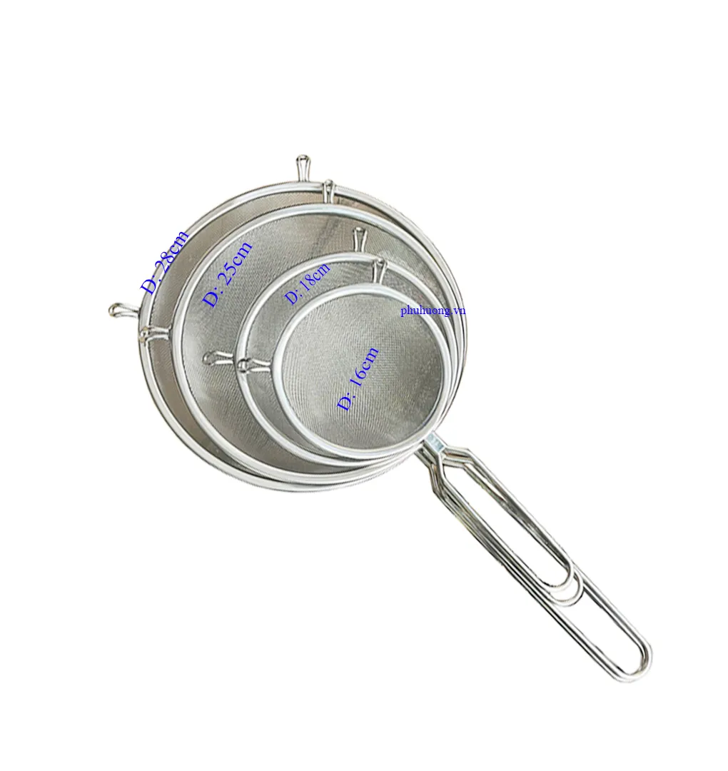Rây inox 2 tai xịn 25cm