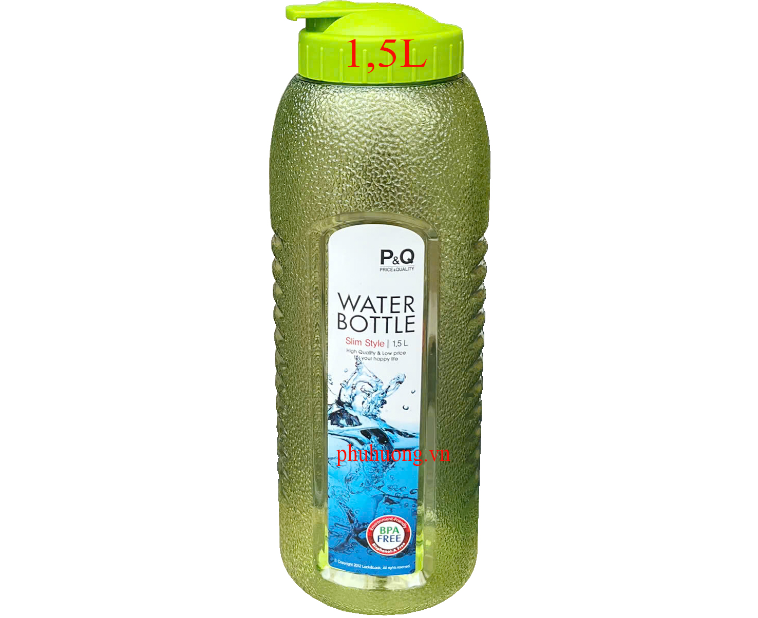 Bình nhựa 1,5 lít tròn (locknlock)