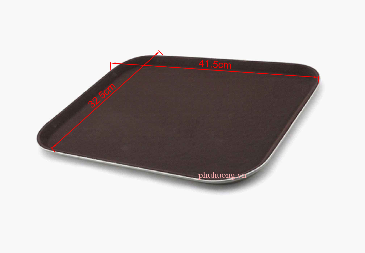 Mâm chống trượt chữ nhật trung - 30cmx40cm