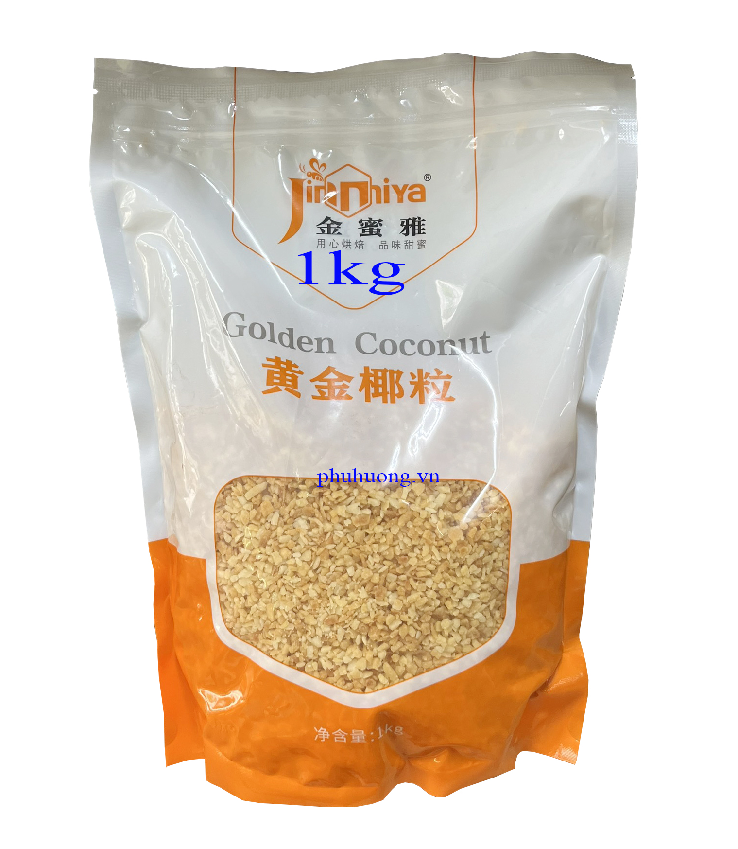 Mứt vụn dừa nướng 1kg hiệu Jinniya