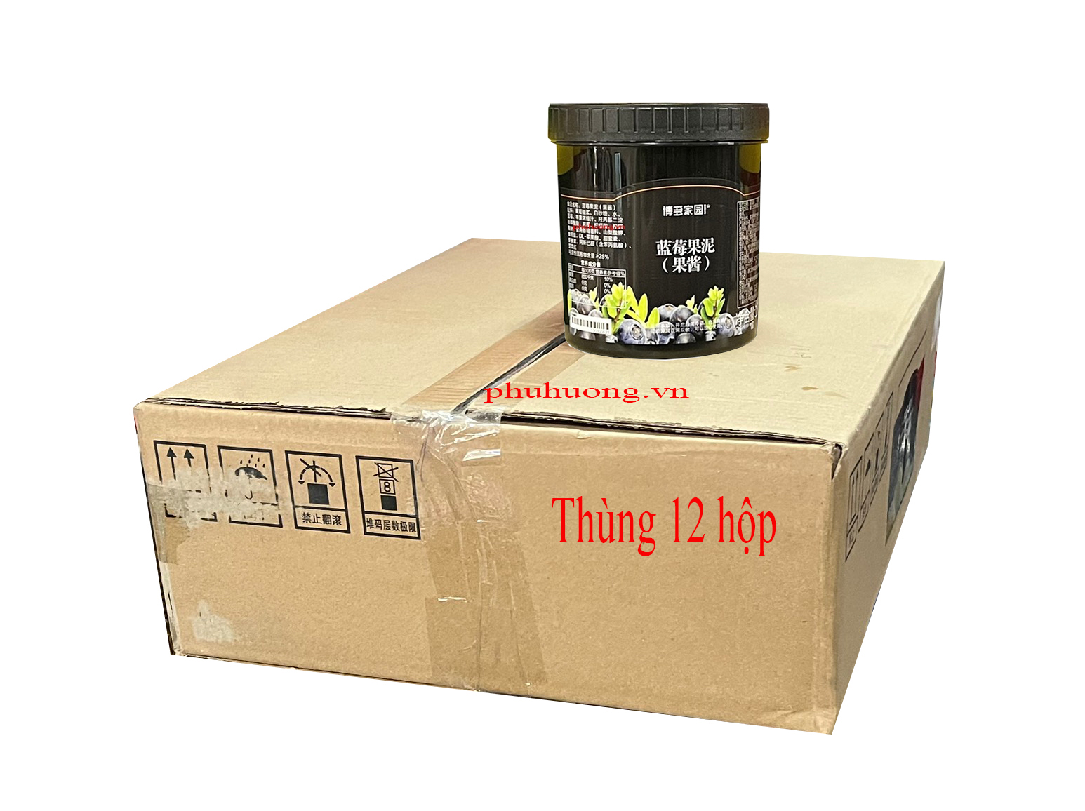 Mứt Boduo việt quất 1.3kg - Thùng 12 hộp