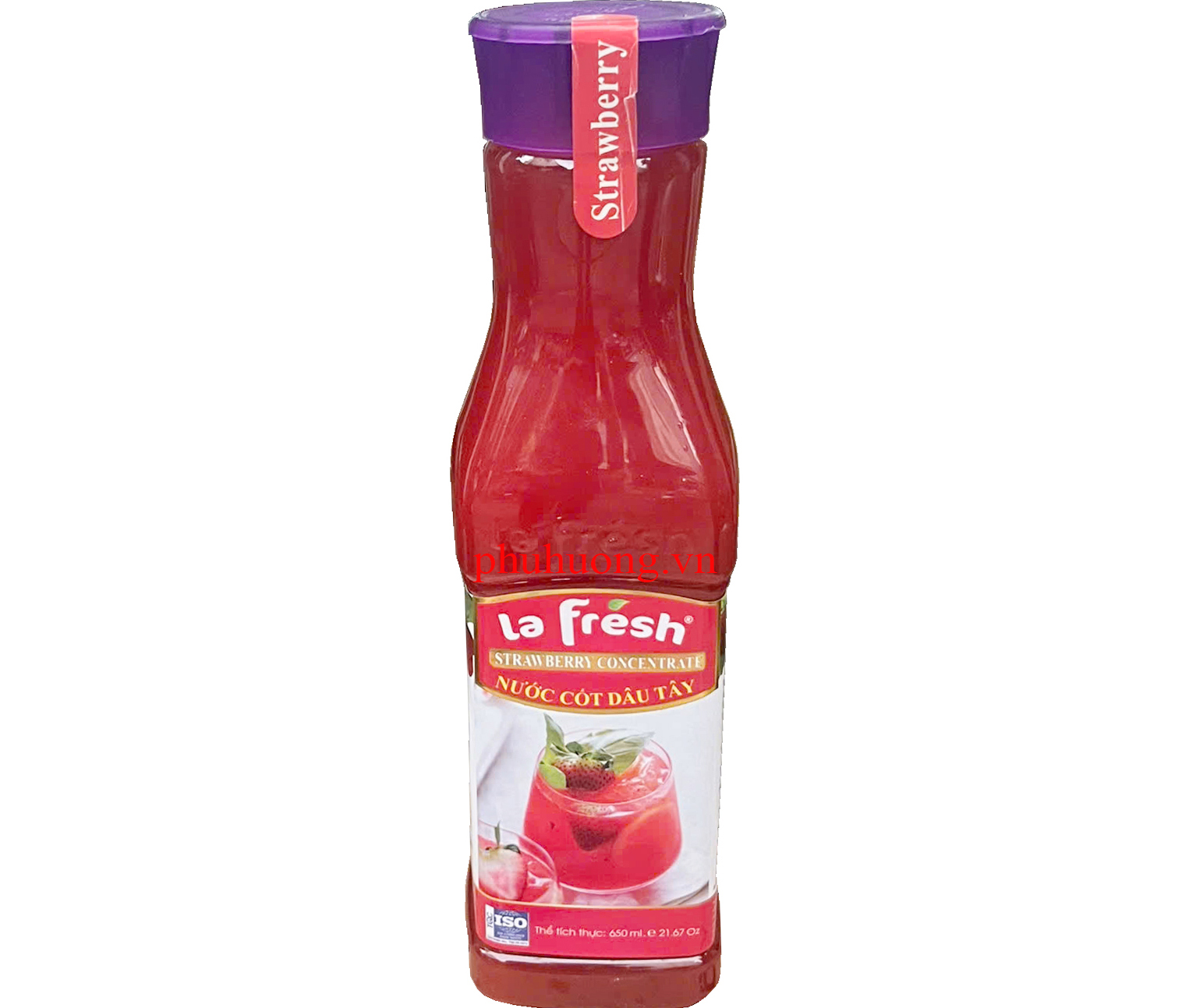 Nước cốt dâu tây La Fresh 650ml