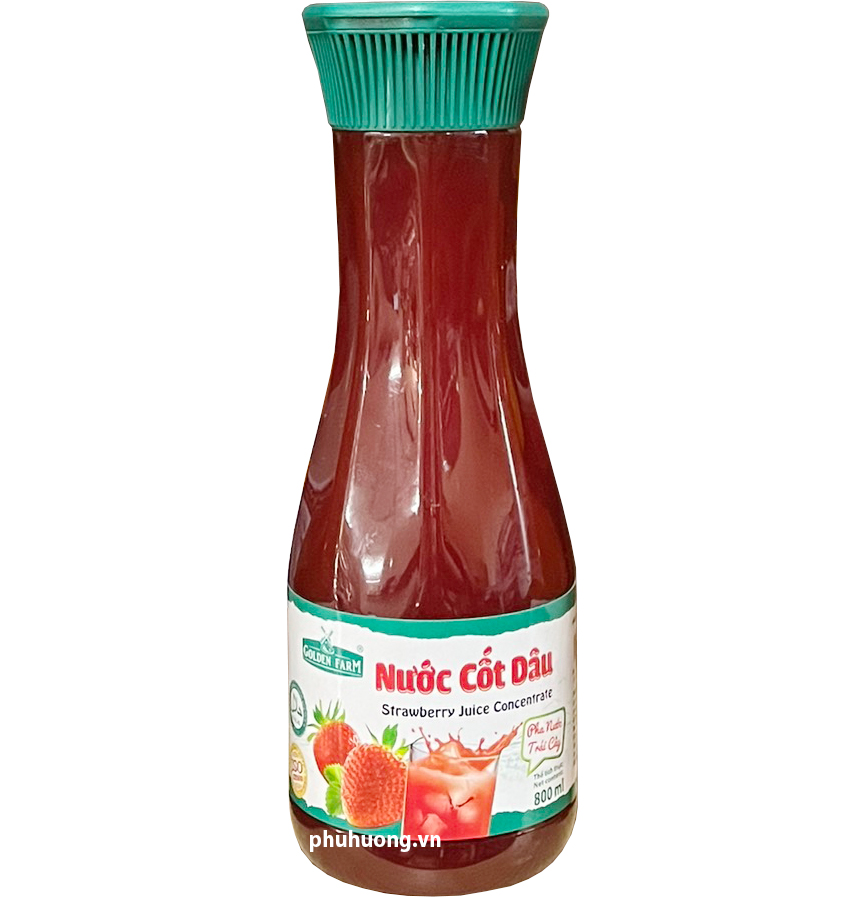 Nước cốt dâu Golden farm 800ml