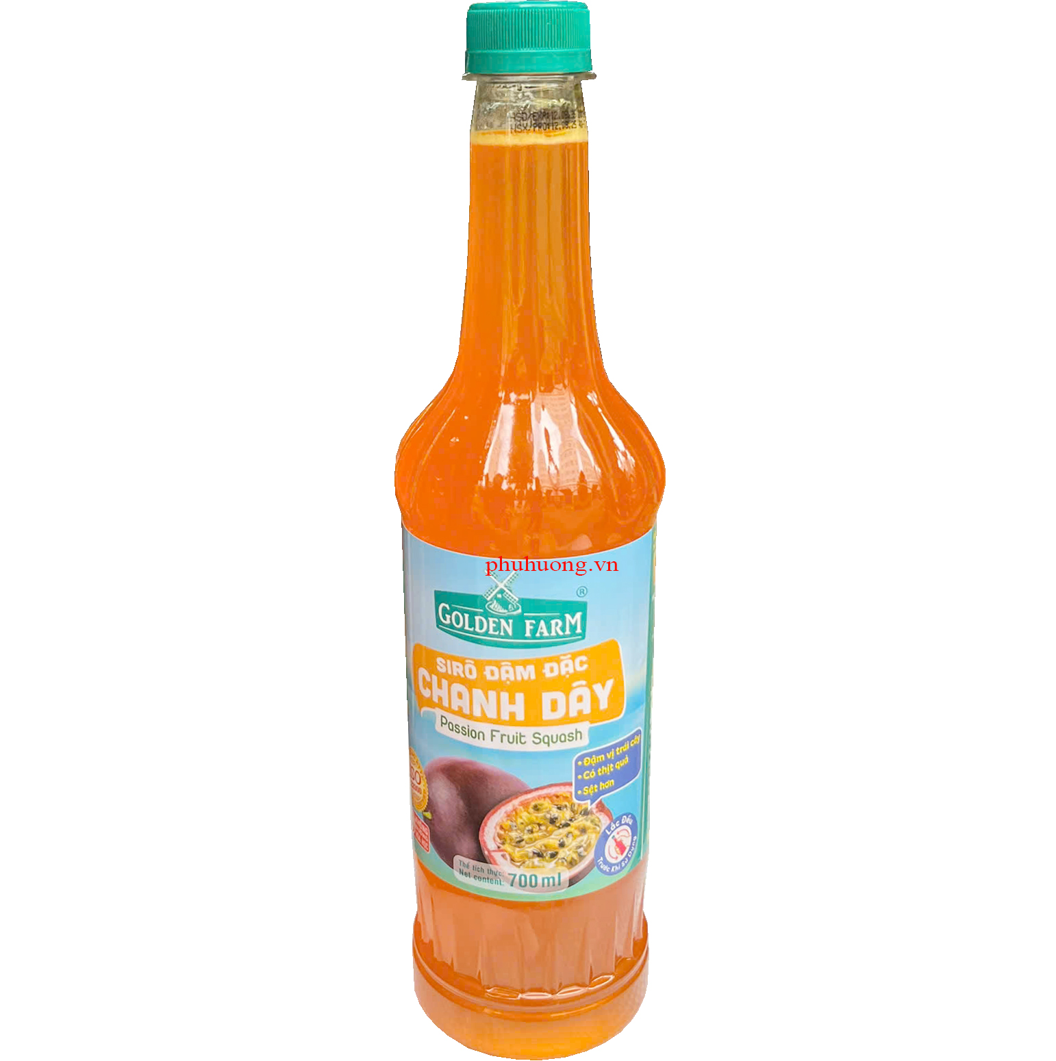 Siro chanh dây đậm đặc Golden Farm 700ML