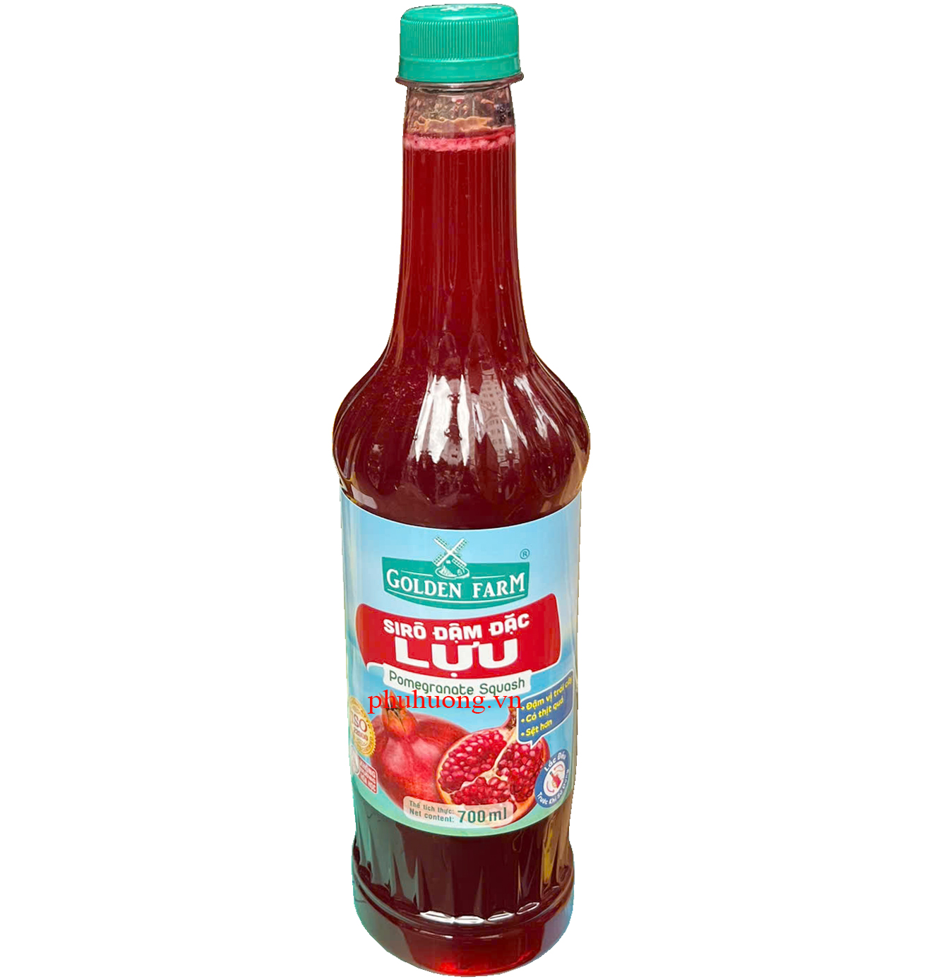 Siro LỰU ĐẬM ĐẶC Golden Farm 700ml