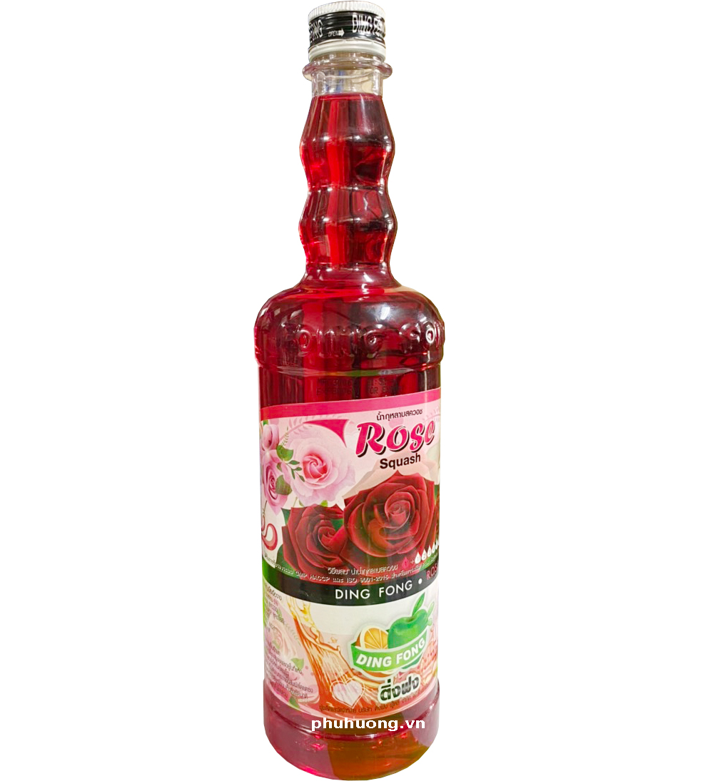 Syrup Dingfong hoa hồng 700ml