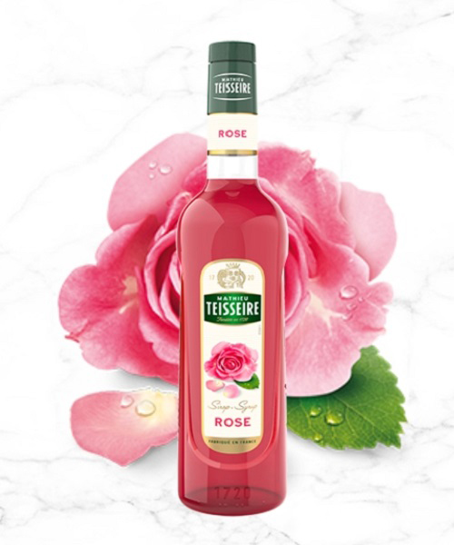 Syrup Teisseire hoa hồng 700ml