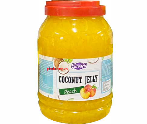 Thạch dừa Eurodeli đào 4kg
