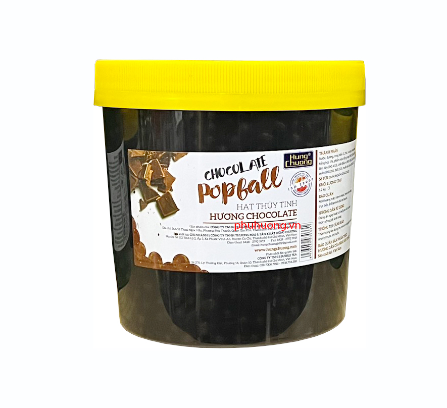 Thạch thủy tinh Hùng Chương hương socola 3,2kg
