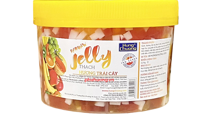Thạch Hùng Chương hương trái cây 2,2kg