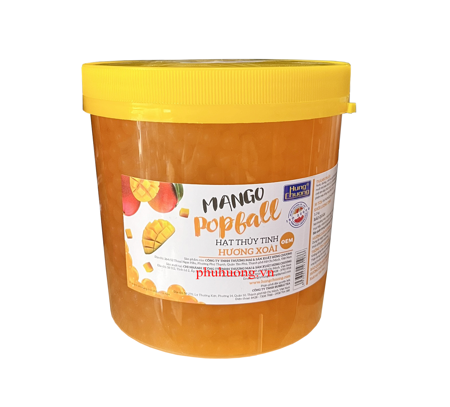  Thạch thủy tinh Hùng Chương hương Xoài 3.2kg