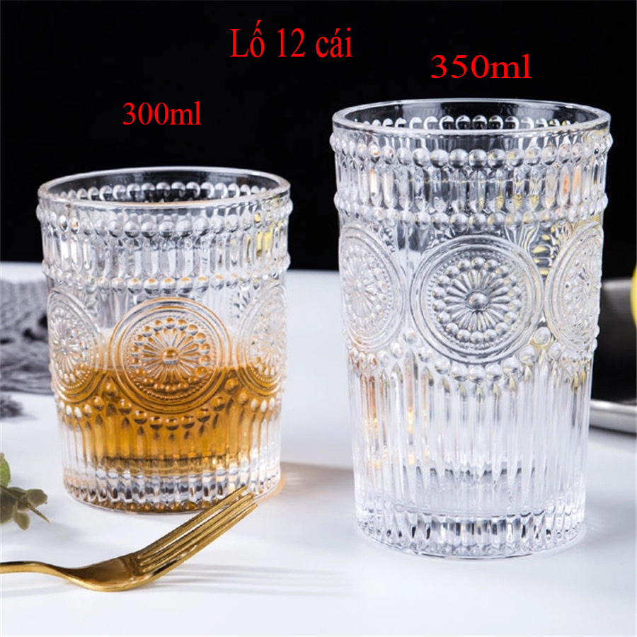 Ly thủy tinh KB040 - 1A - 300ml*48 - LỐ 12 CÁI