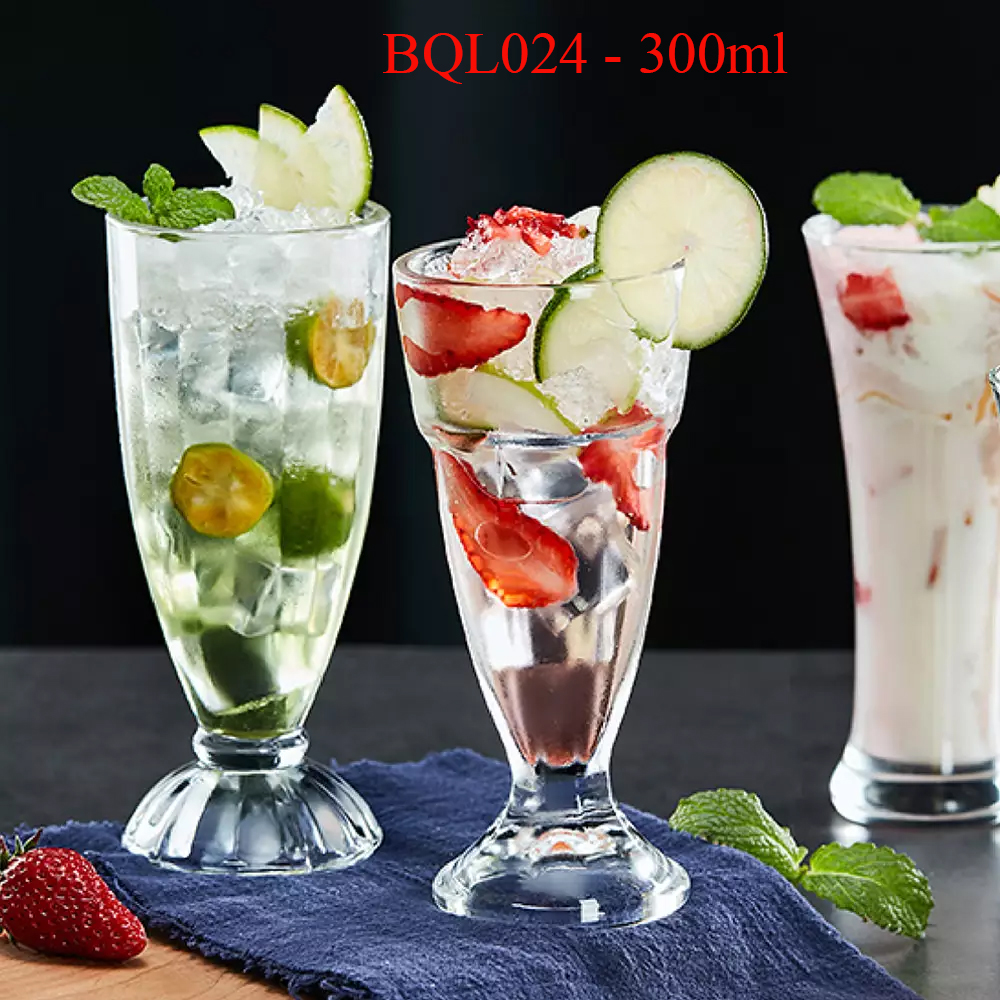 Ly thủy tinh BQL024 - 300ml