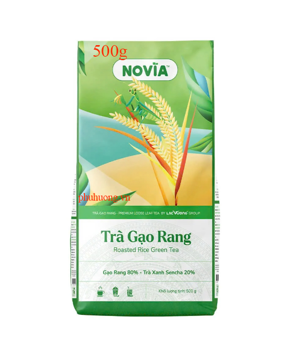 Trà gạo rang Novia (Lạc Vương) 500g