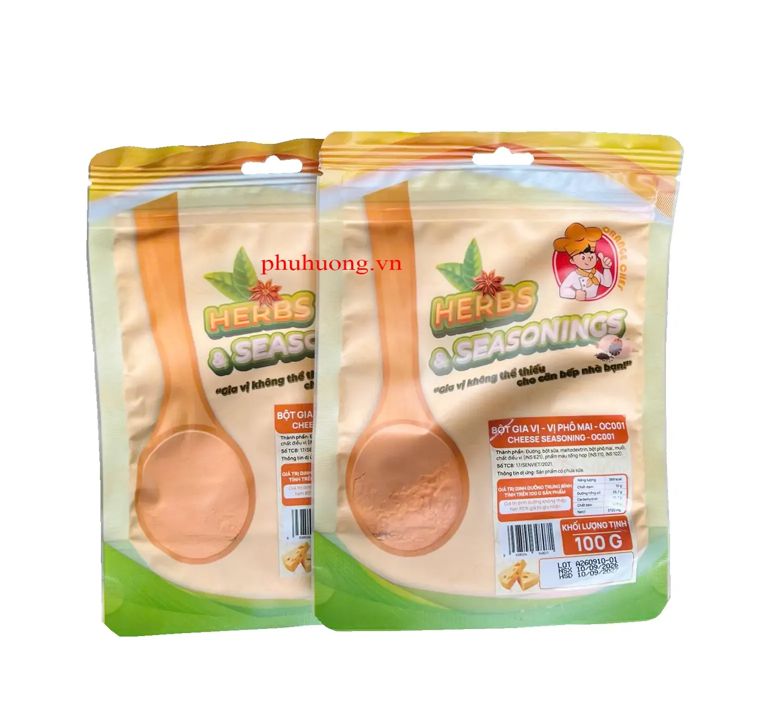 Bột phô mai - Cheese Seasoning 100g