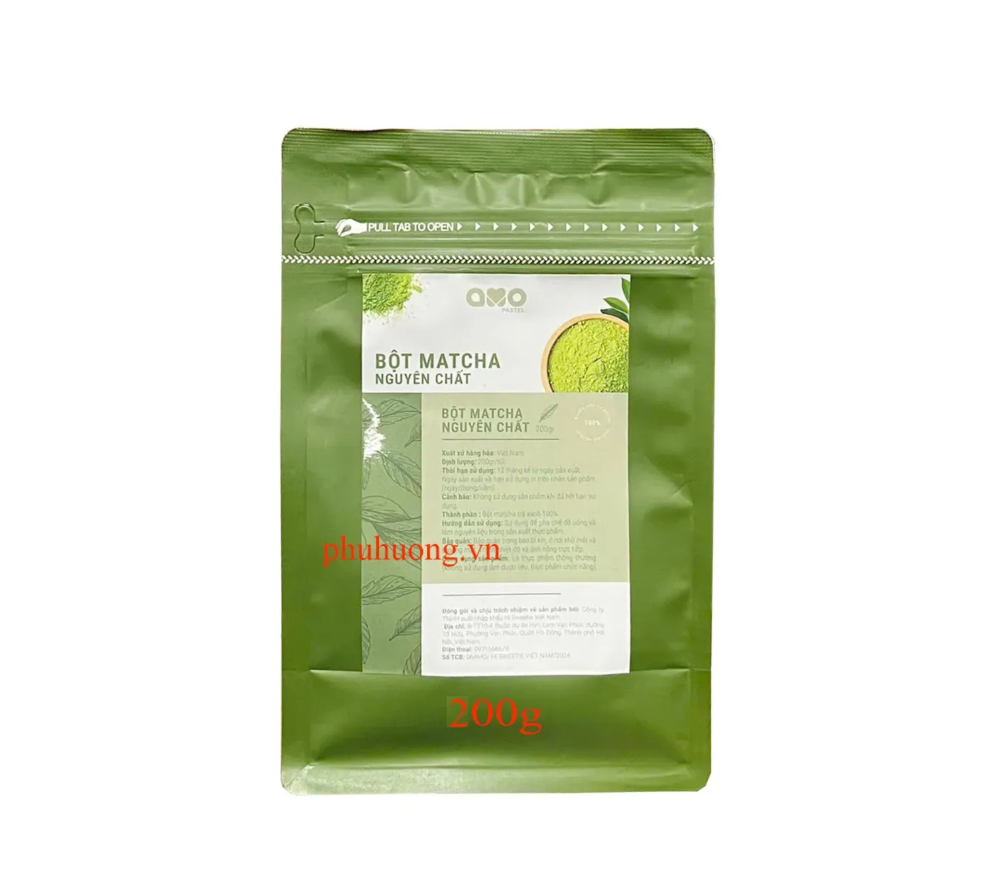 BỘT MATCHA AMO 200GR