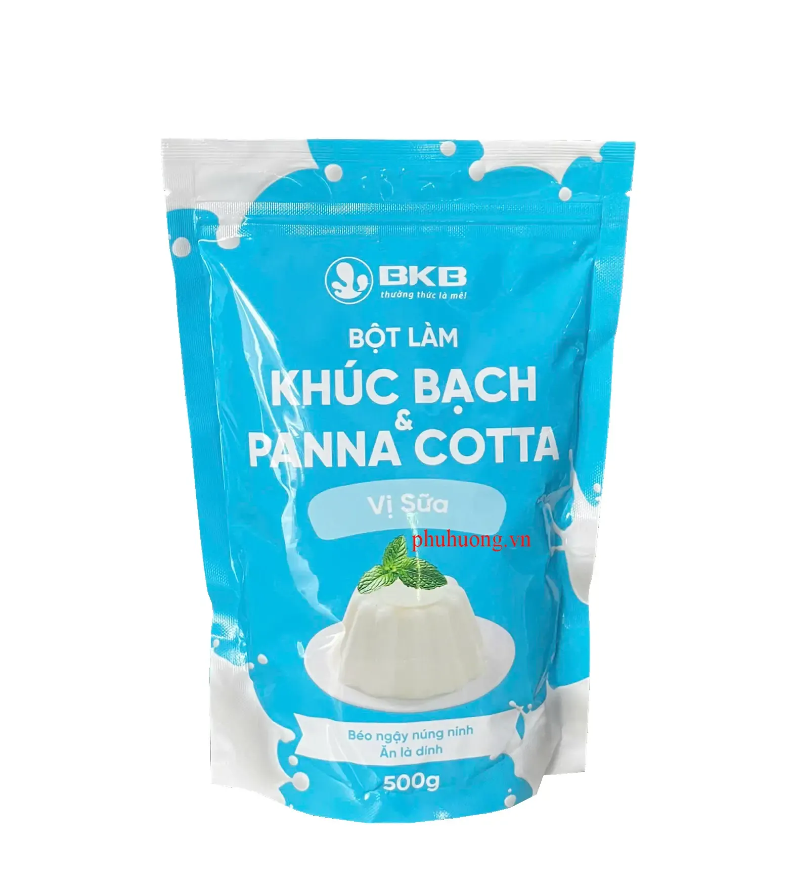 Bột làm khúc bạch PANNA COTTA vị sữa BKB 500g