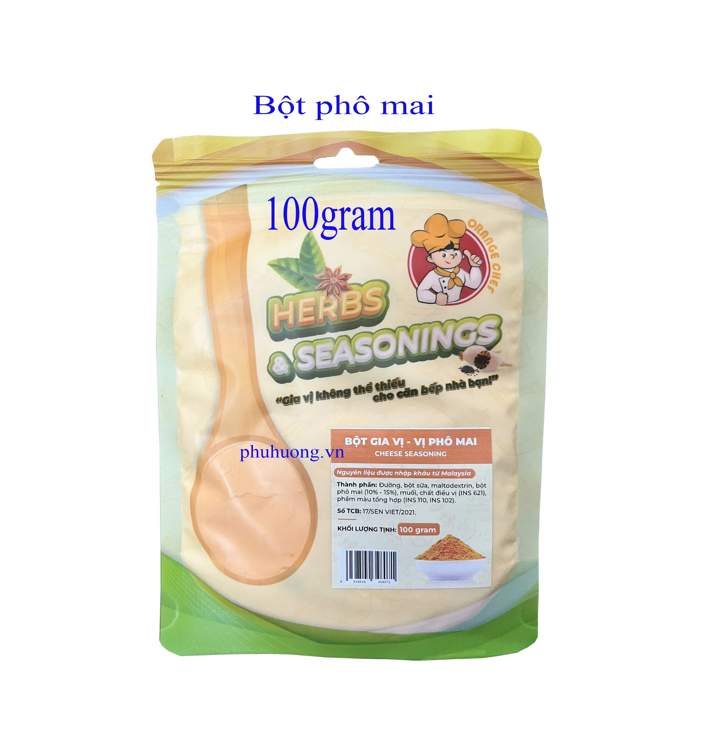 Bột phô mai - Cheese Seasoning 100g