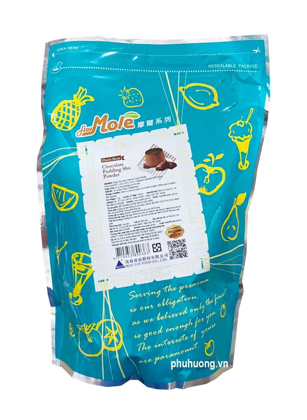 Bột Pudding MOLE Socola 1kg