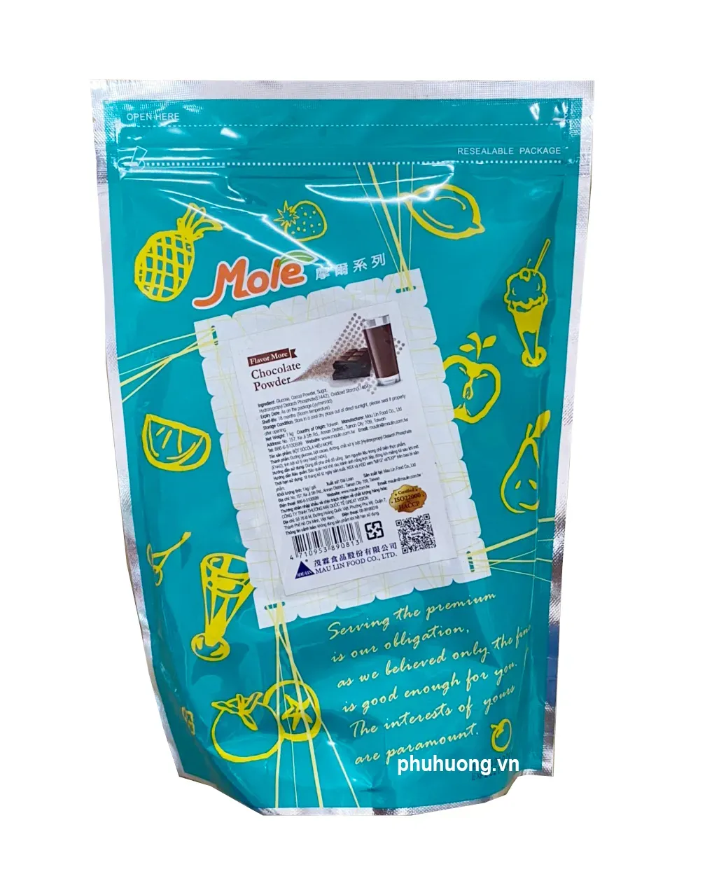 Bột sữa MOLE vị socola - 1kg