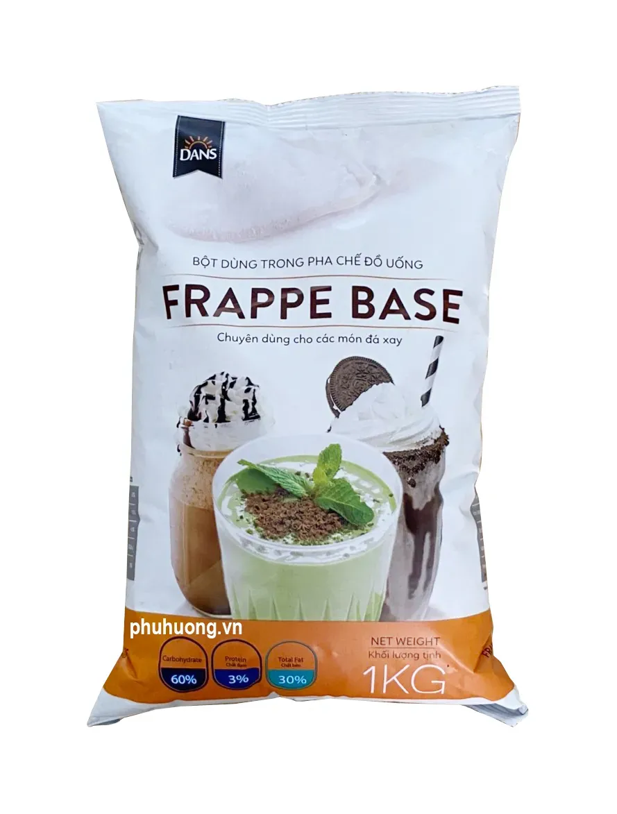 Bột Frappe base Dans - 1kg