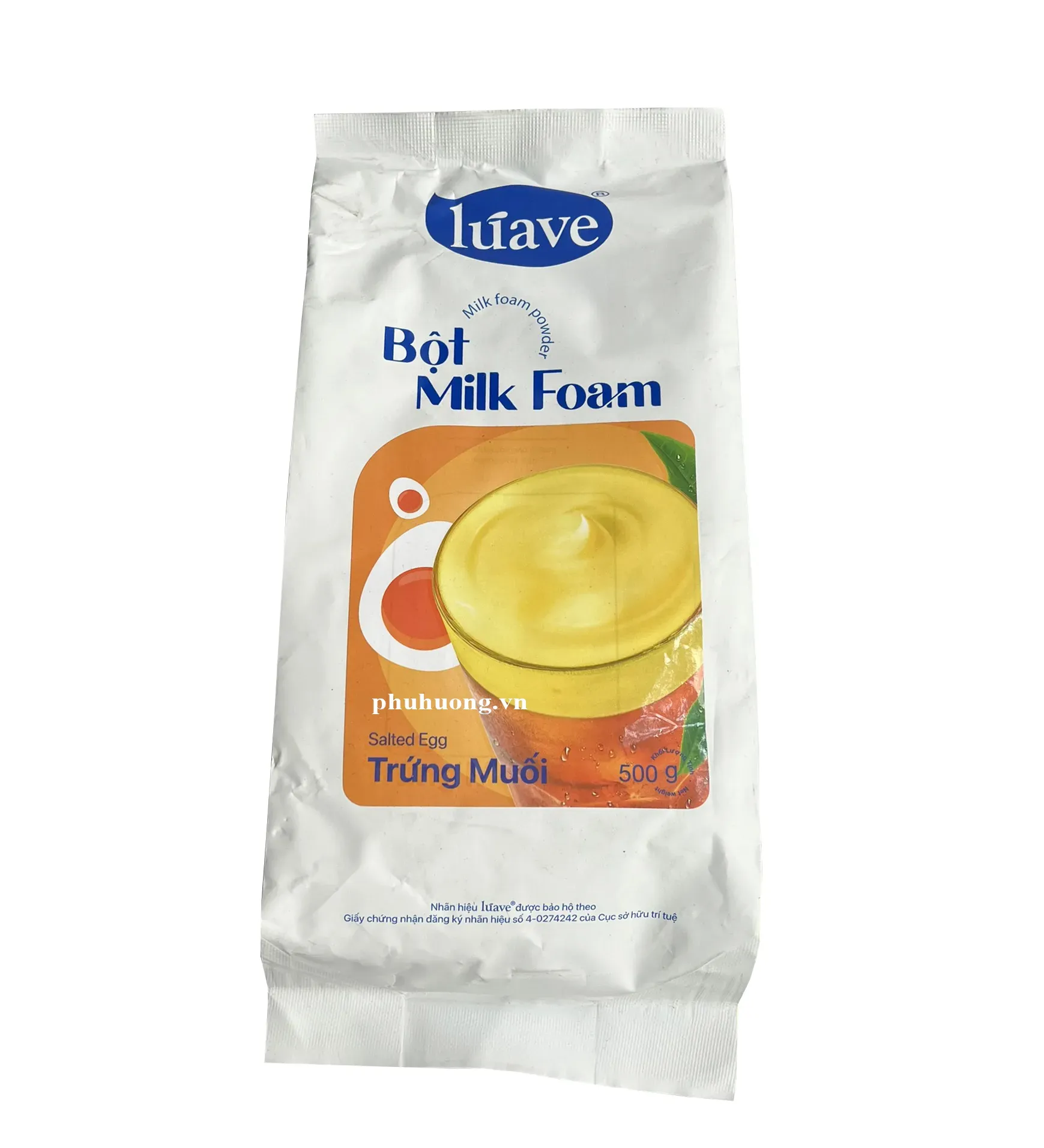 Bột milk foam vị trứng muối 500g