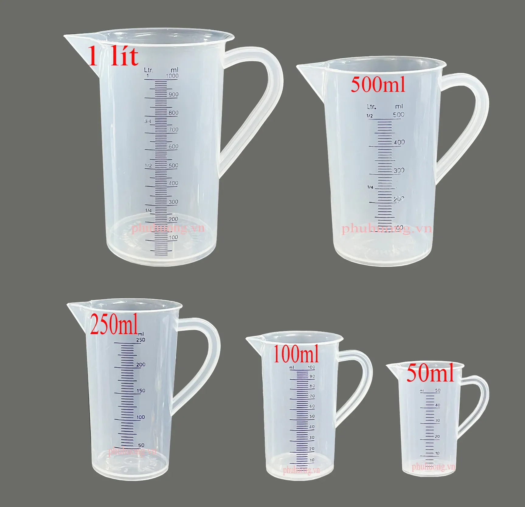 Ca đong vạch chia xanh 250ml