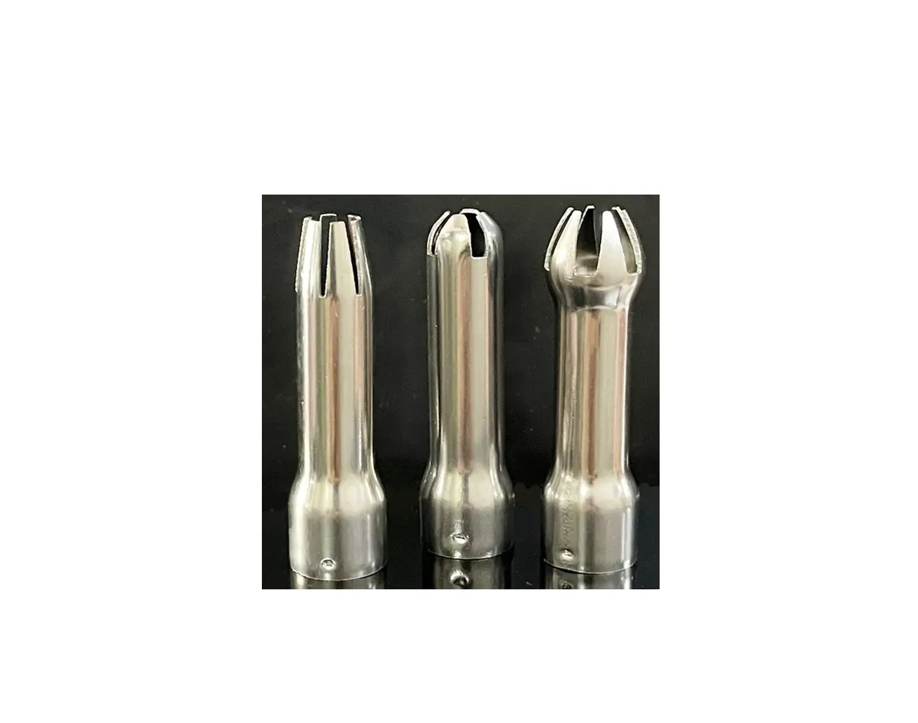 Bộ 3 vòi hoa inox bình xịt kem