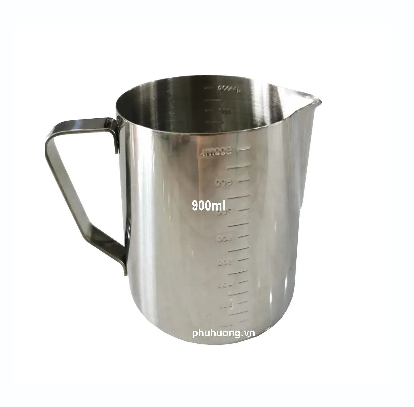 Ca inox 900ml có vạch chia