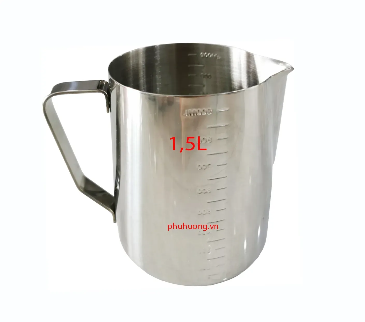 Ca inox 1500ml có vạch chia