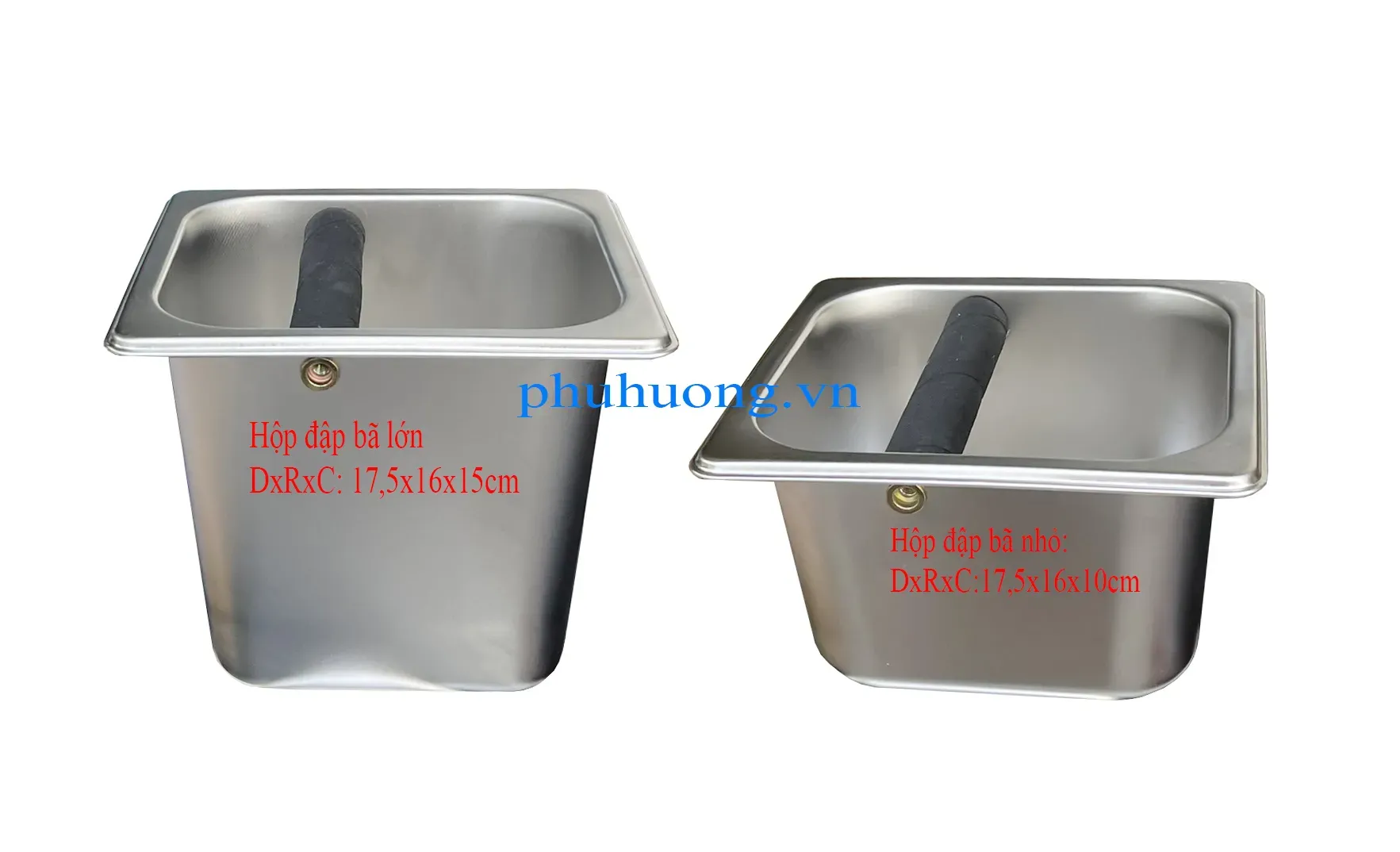 Hộp đập bã cafe 15cm