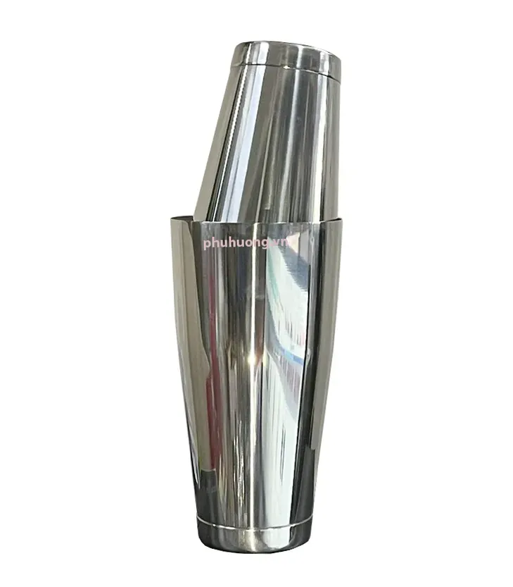 Shaker 2 đầu inox (bình lắc)