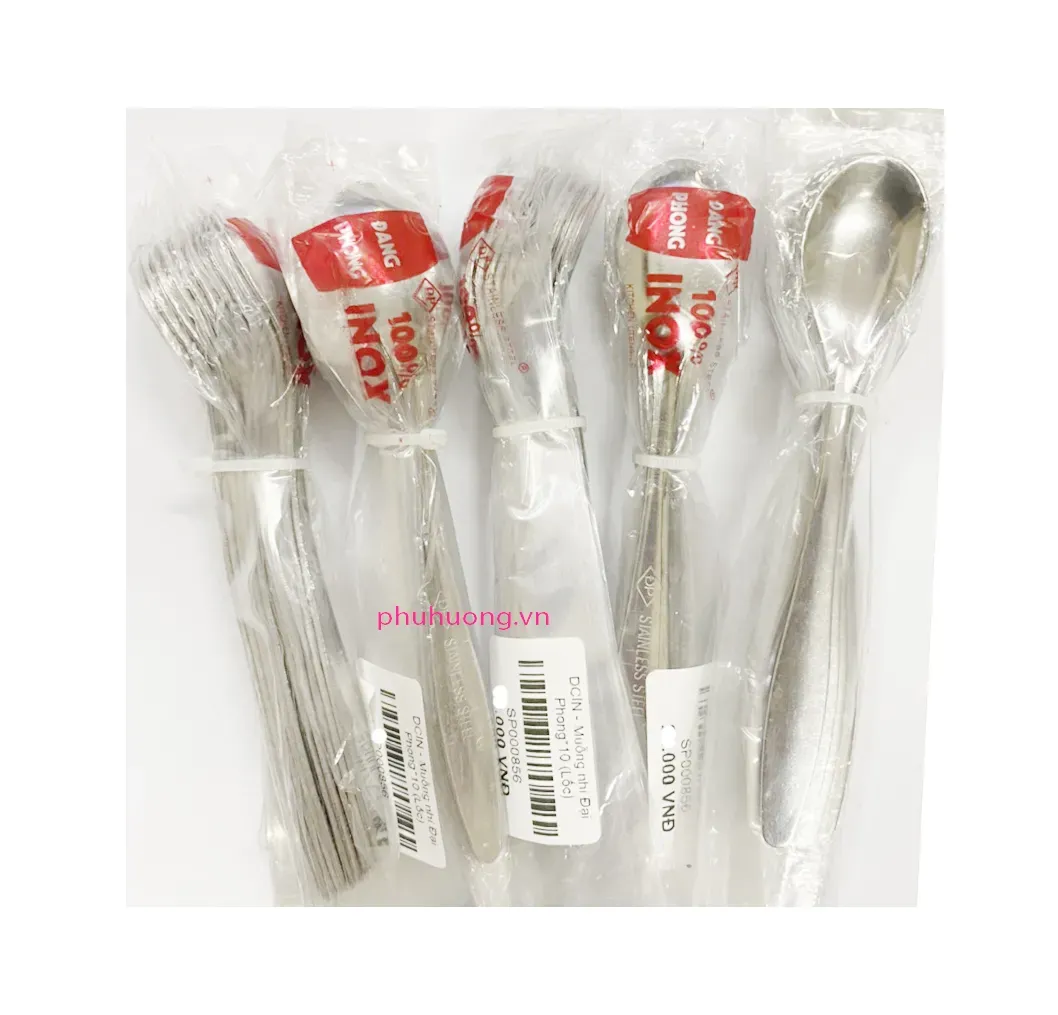 Muỗng inox nhí Đang Phong (12cm) -10 cái