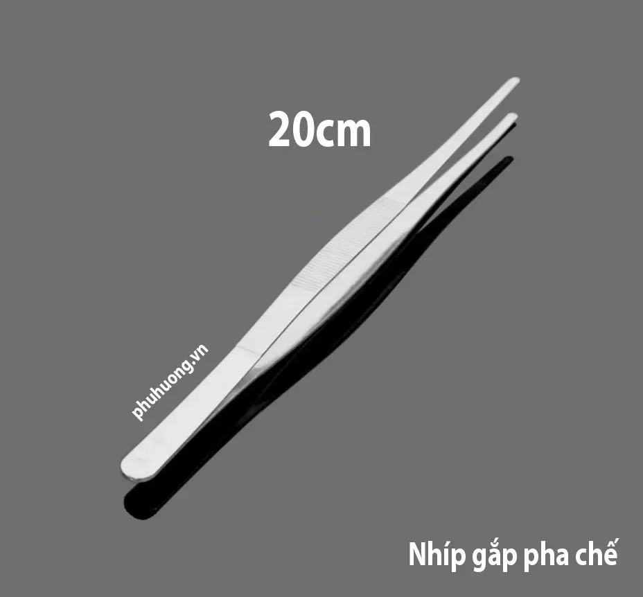Nhíp gắp pha chế inox 20cm
