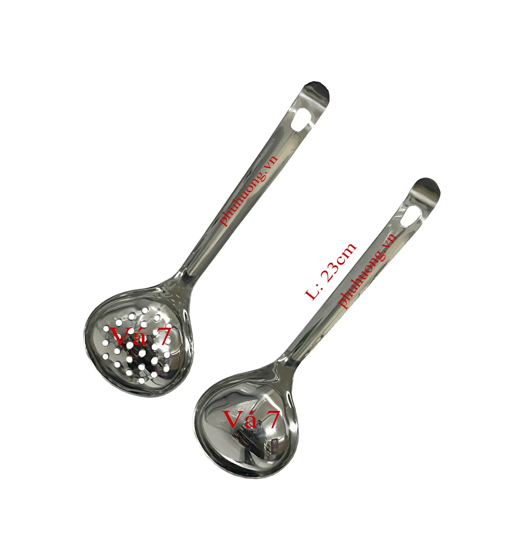 Vá LỖ inox hình trái tim 7cm Cherry