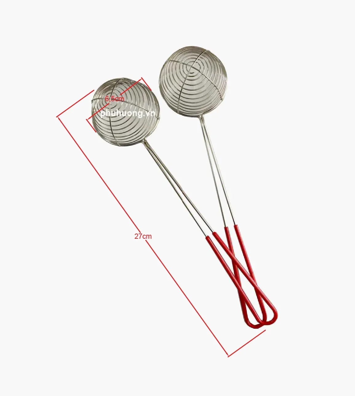 Vợt cán đỏ D6.5 ml