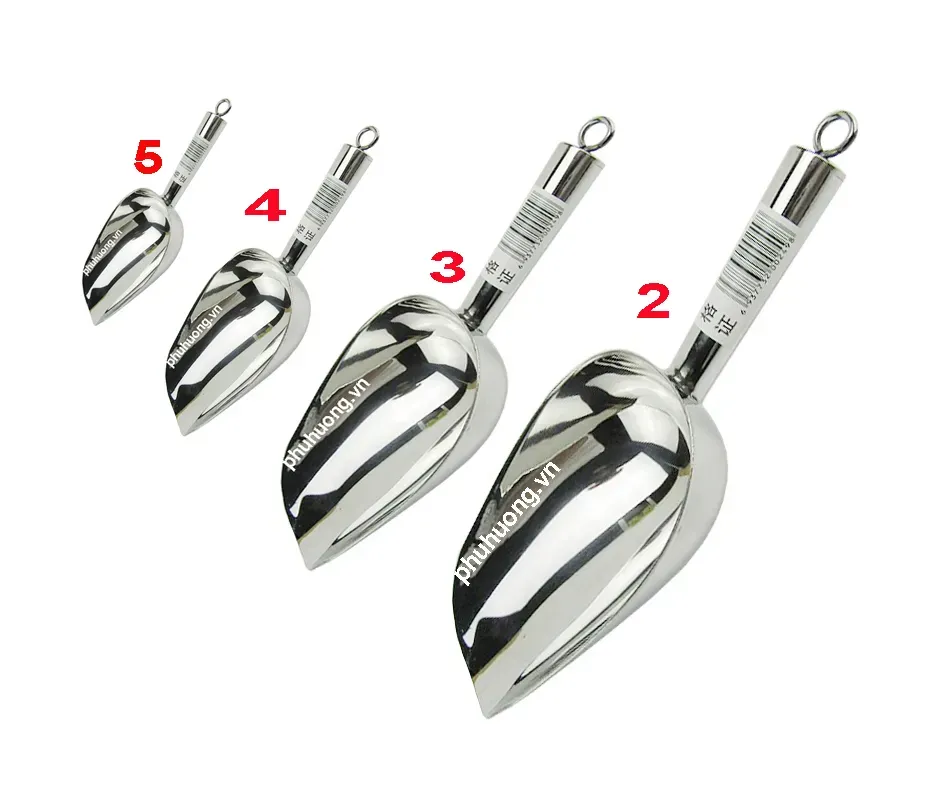 Xúc đá inox số 4