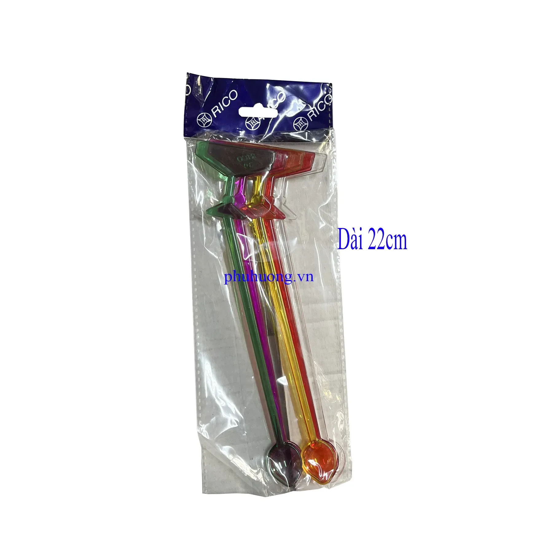 Muỗng khuấy hình ly - túi 5 cái