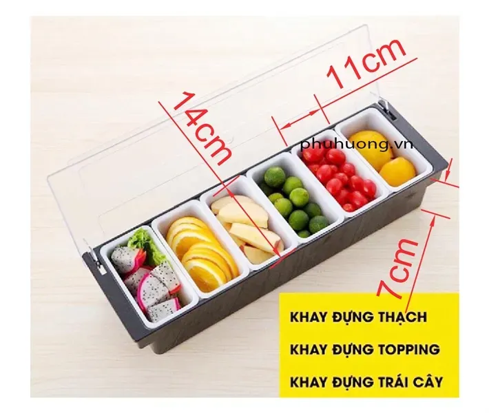 Khay đựng thạch 6 ngăn