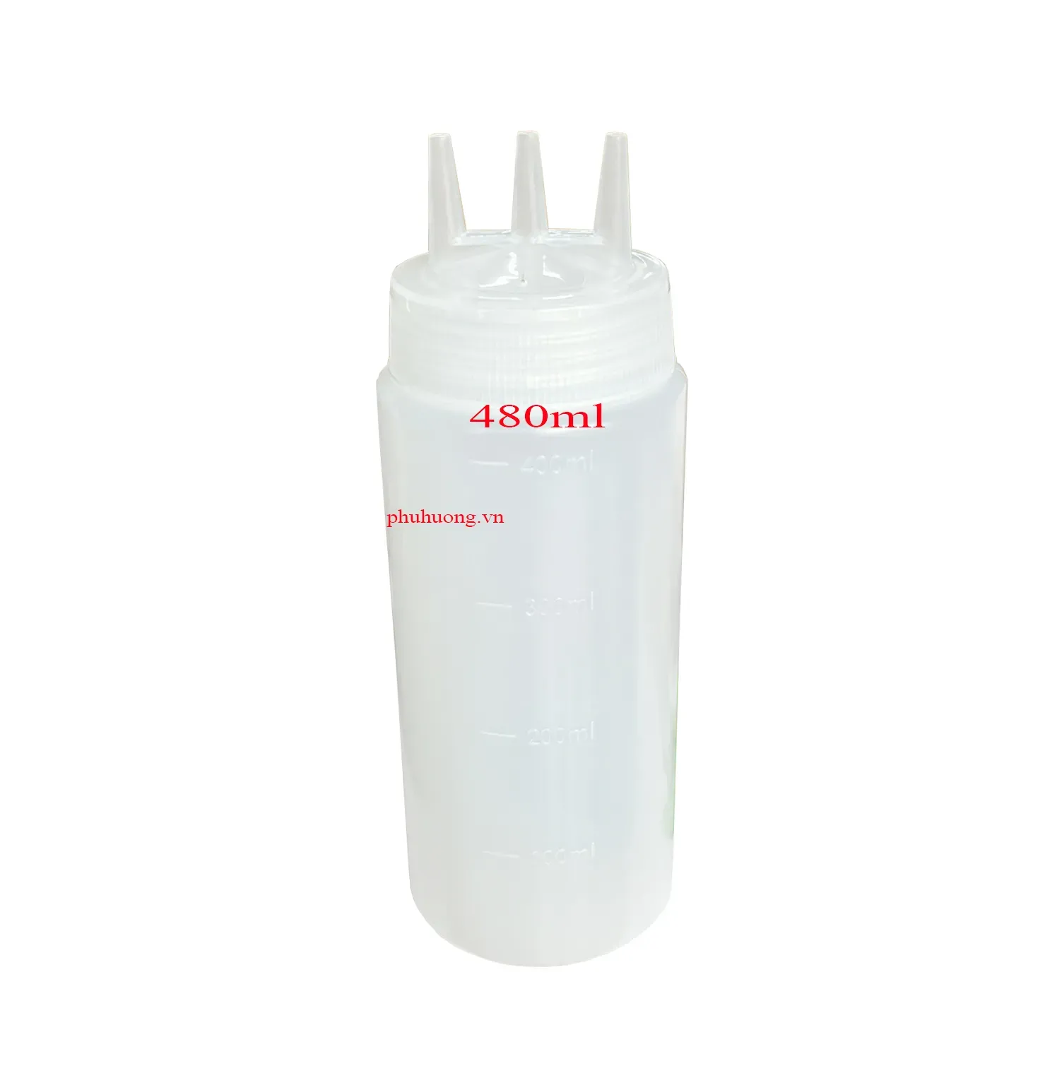 Bình đựng xốt 3 vòi bơm 480ml
