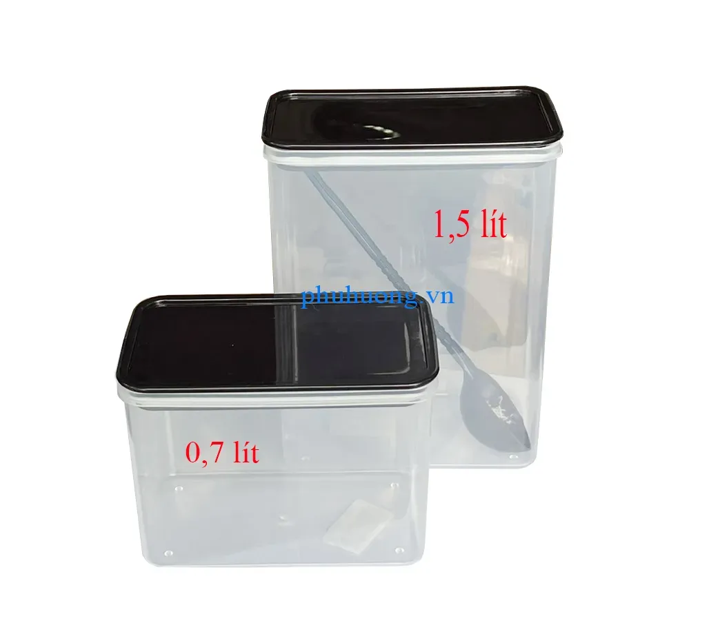 Hộp đựng bột - cà phê 1,5 lít
