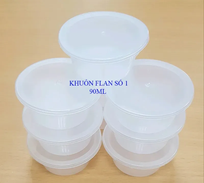 Hộp Flan 1 (Vĩnh Trường) - 90ml- lốc 50c