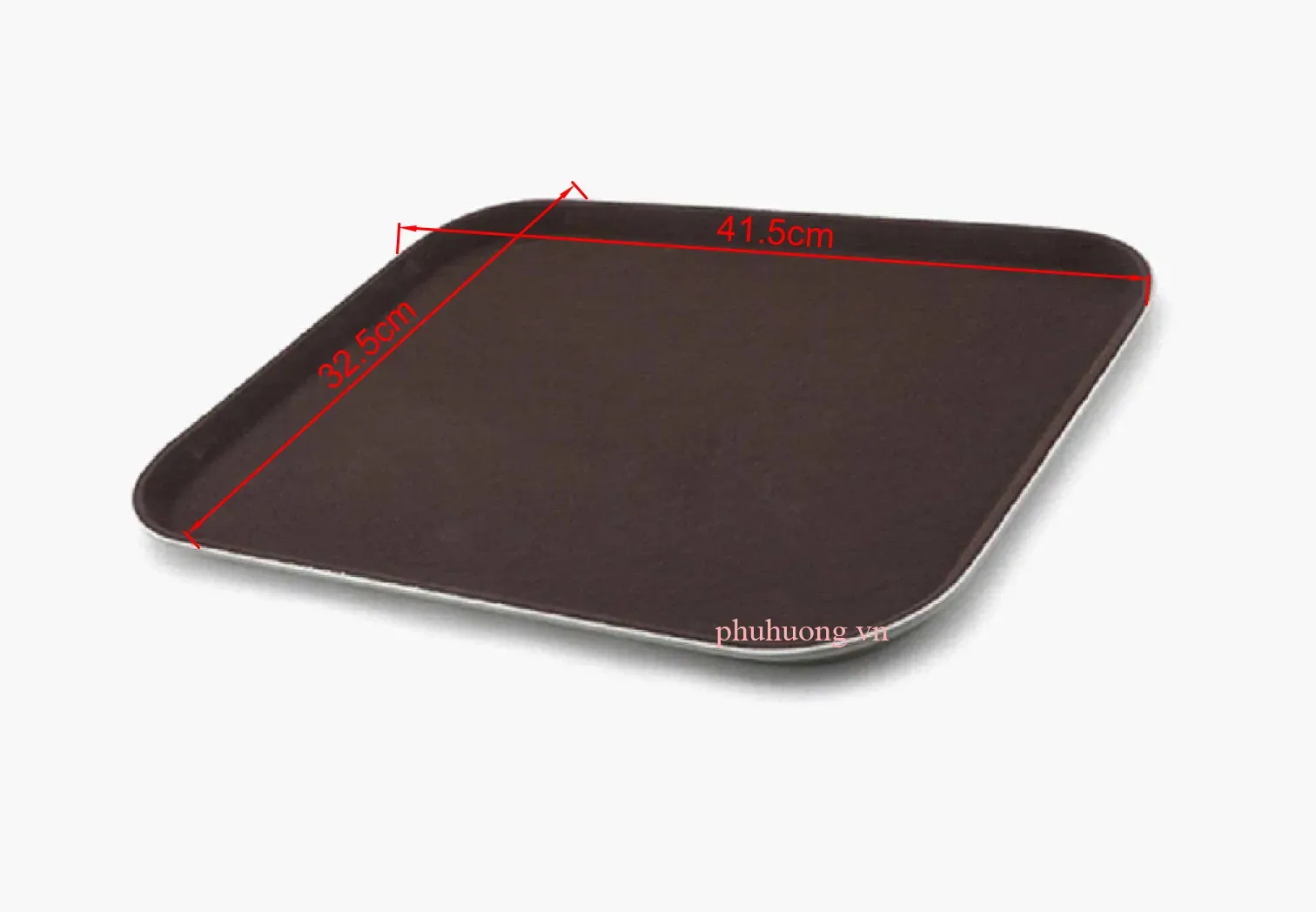 Mâm chống trượt chữ nhật trung - 30cmx40cm
