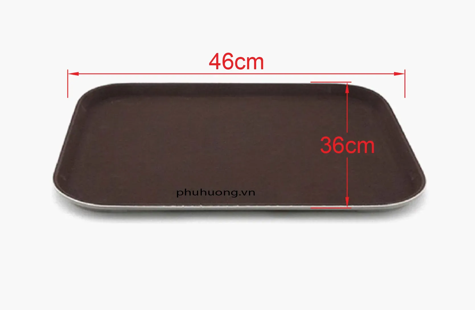 Mâm chống trượt chữ nhật lớn - 36cmx46cm