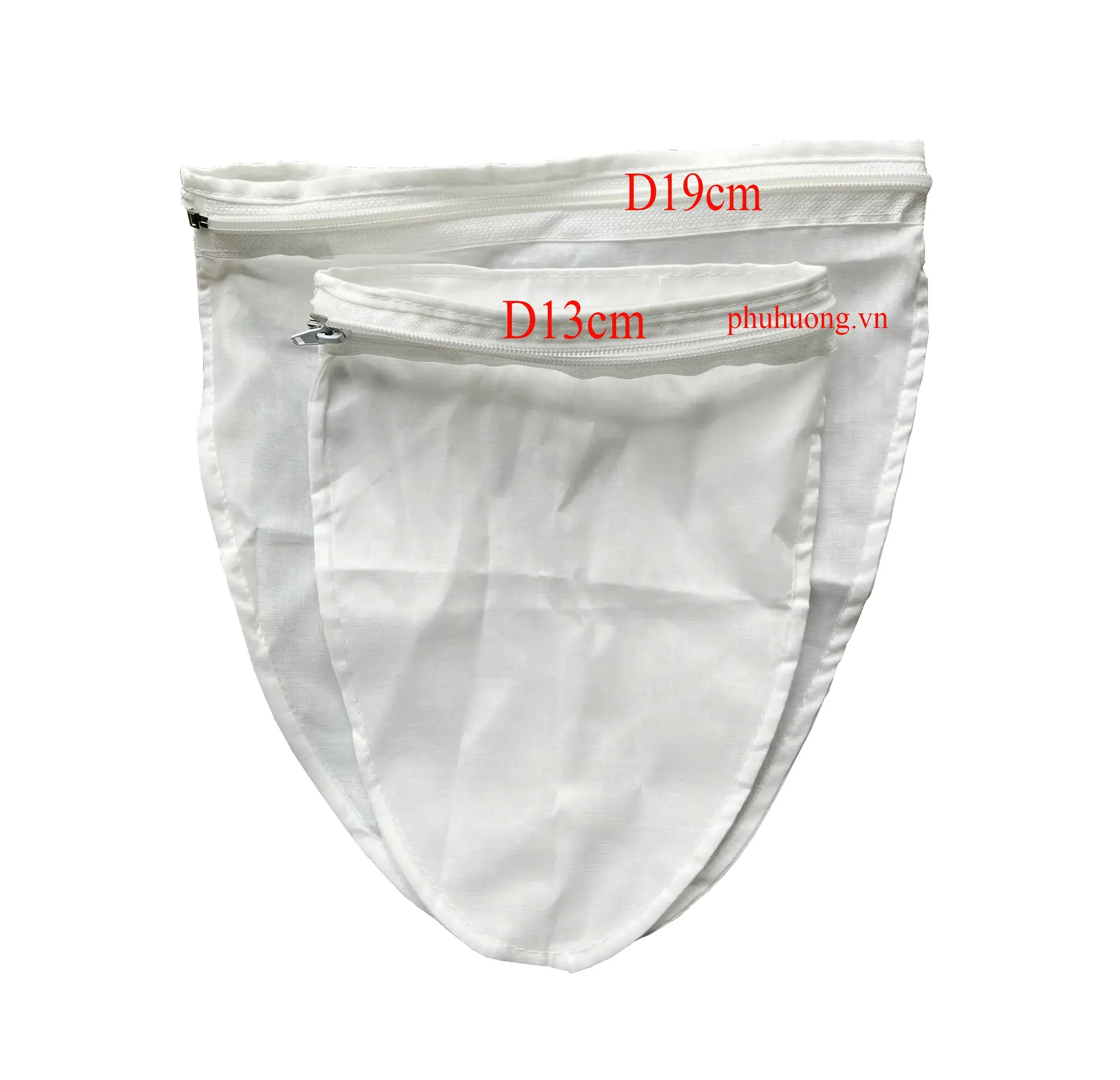 Túi vải của lọc trà cỡ trung 19cm