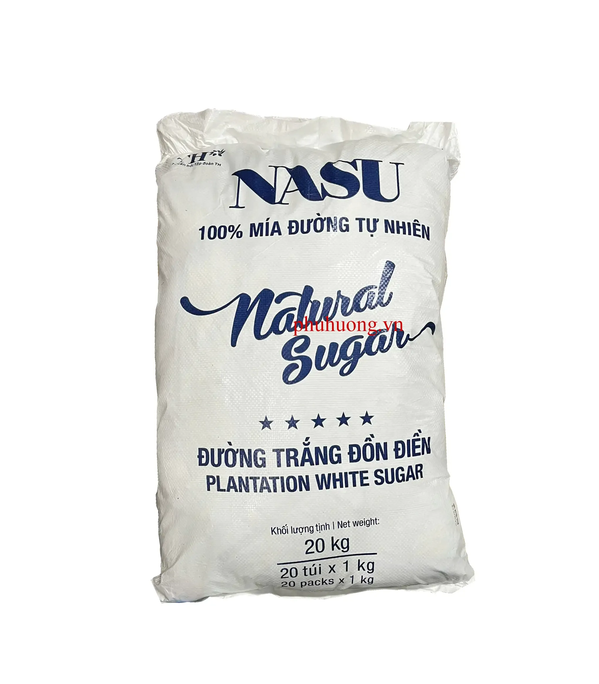 Đường kính trắng Nasu - bao 20 túi 1kg